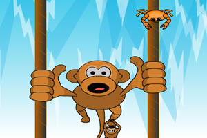 猴子爬杆