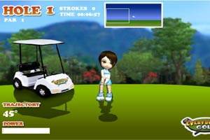3D女生高尔夫