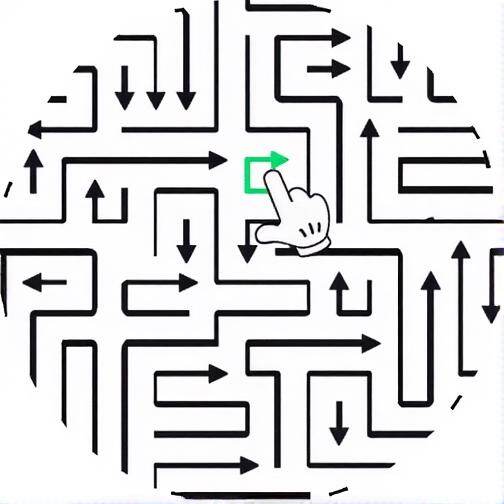 消除箭头方块小游戏